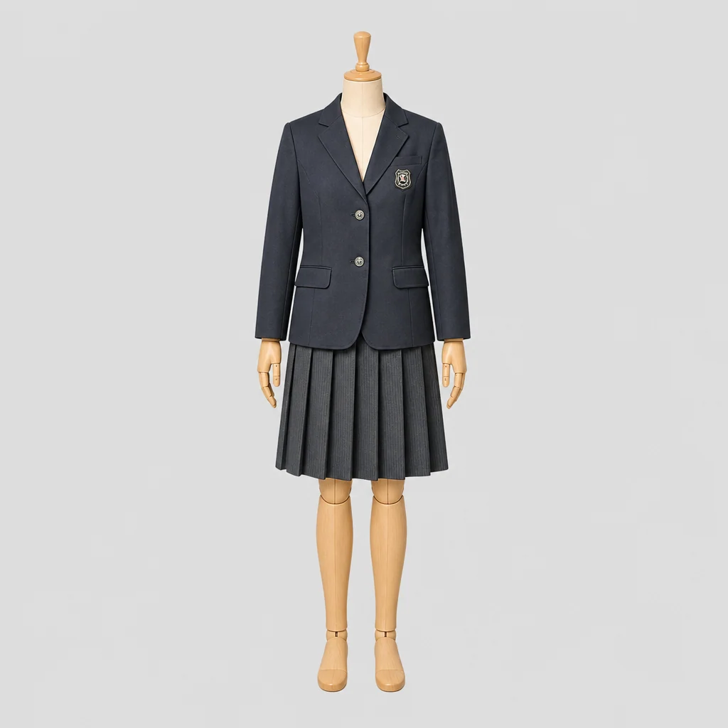 高田商業高校の女子の制服のイメージ
