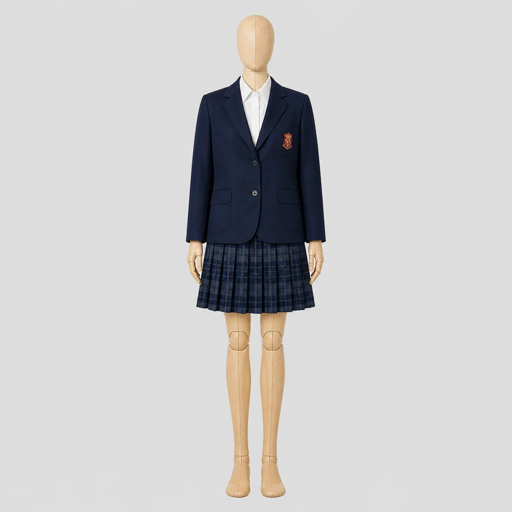 奈良大学附属高校の制服のイメージ