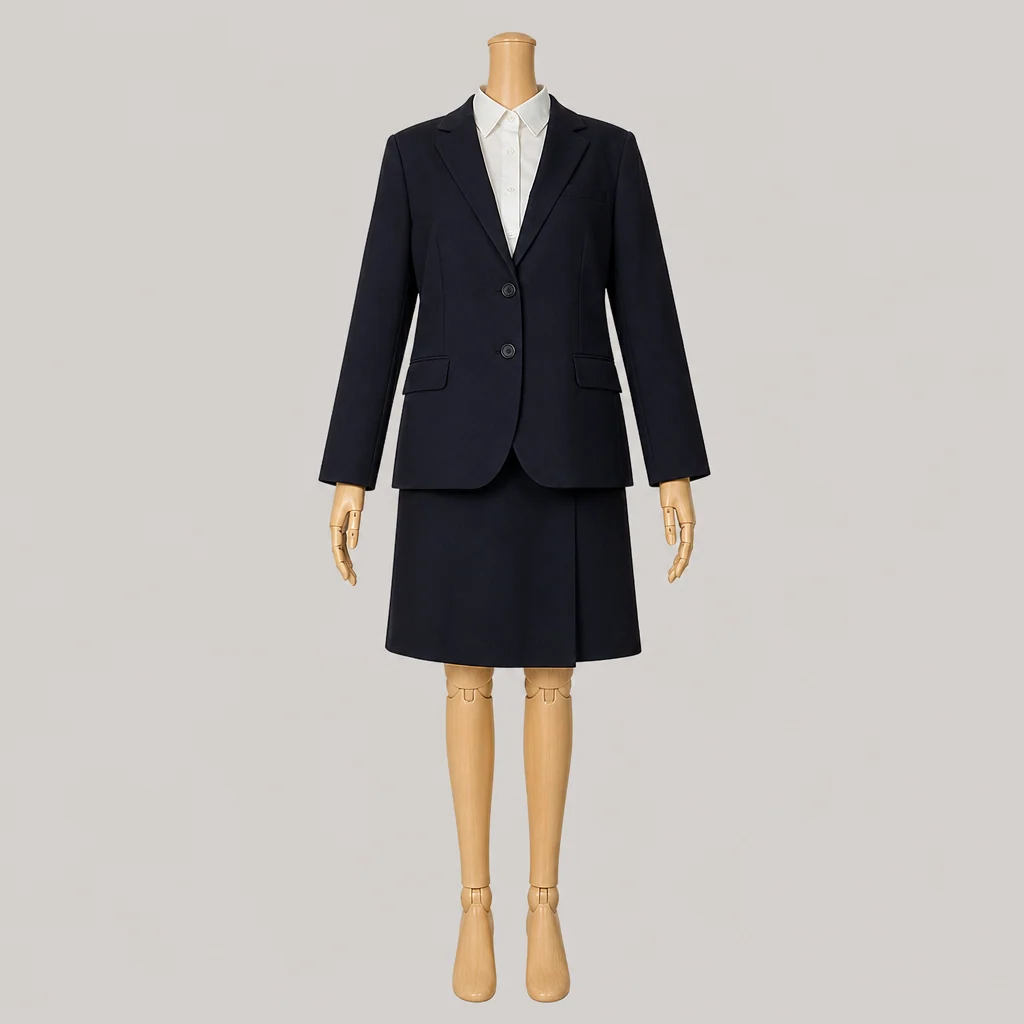 奈良文化高校の女子の制服のイメージ