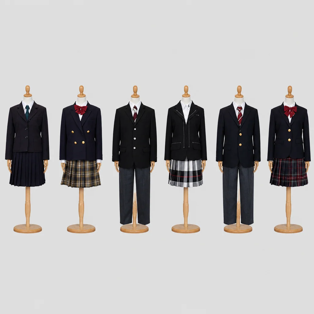 向陽高校の制服のイメージ