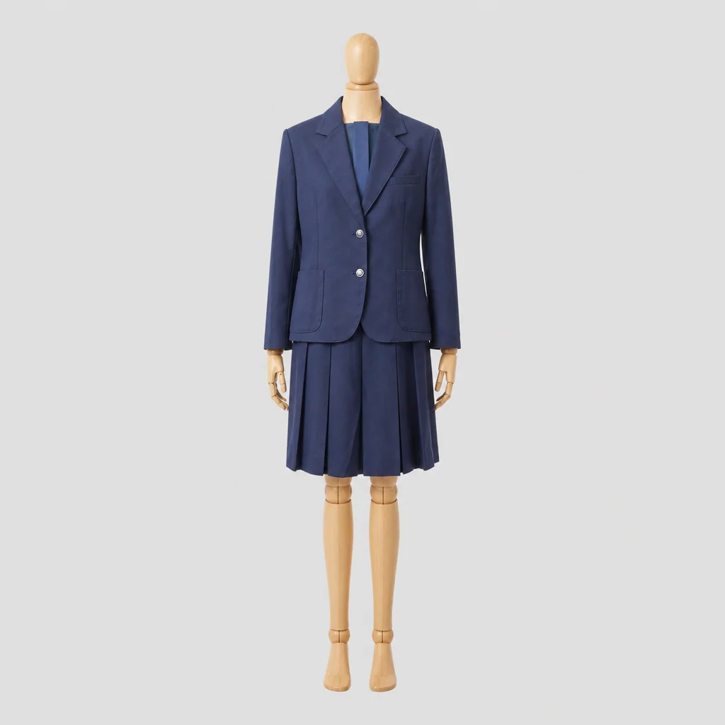 日高高校の女子の制服のイメージ