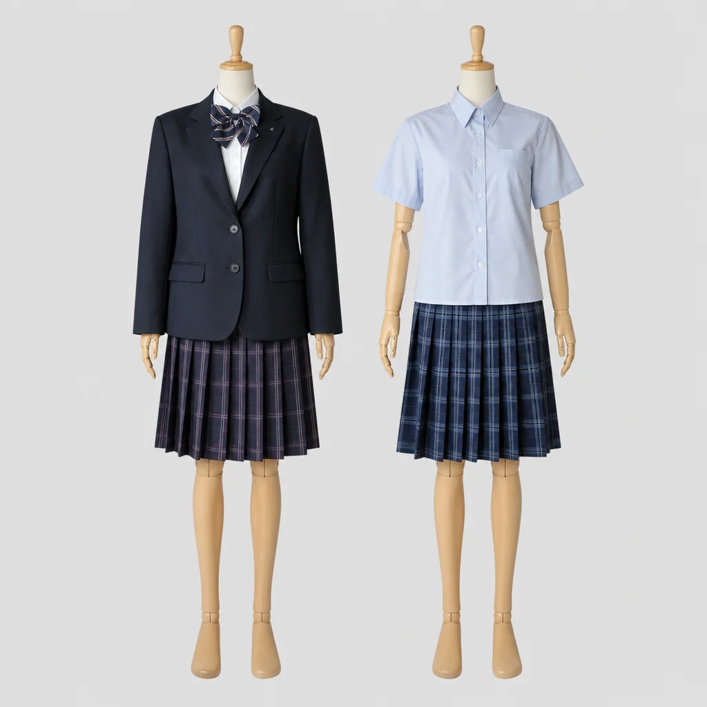 初芝橋本高校の制服のイメージ