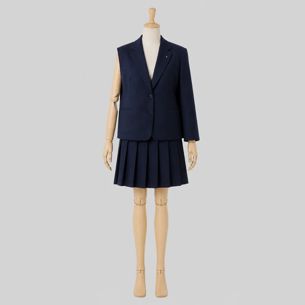 松江南高校の女子の制服のイメージ