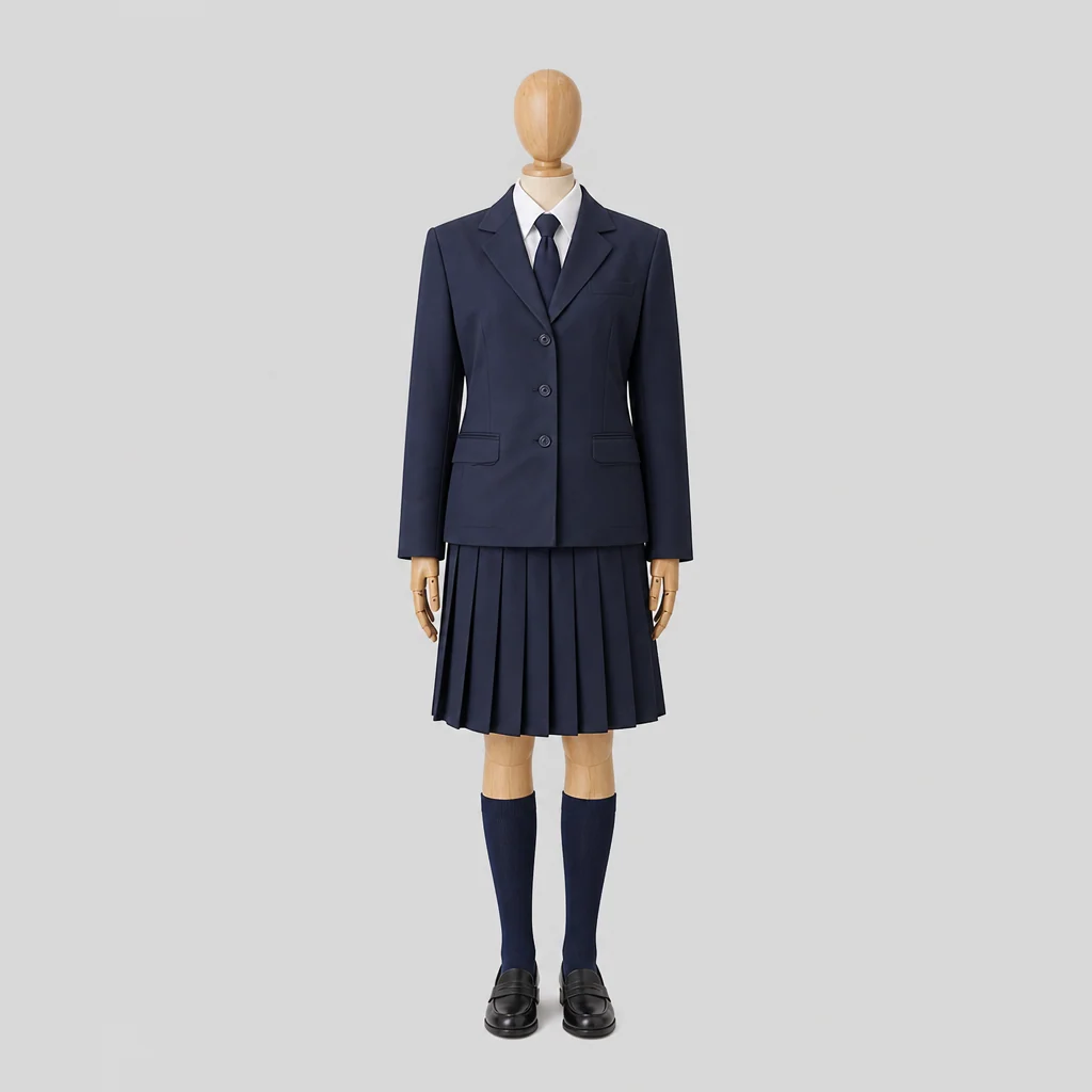 松江商業高校の制服のイメージ