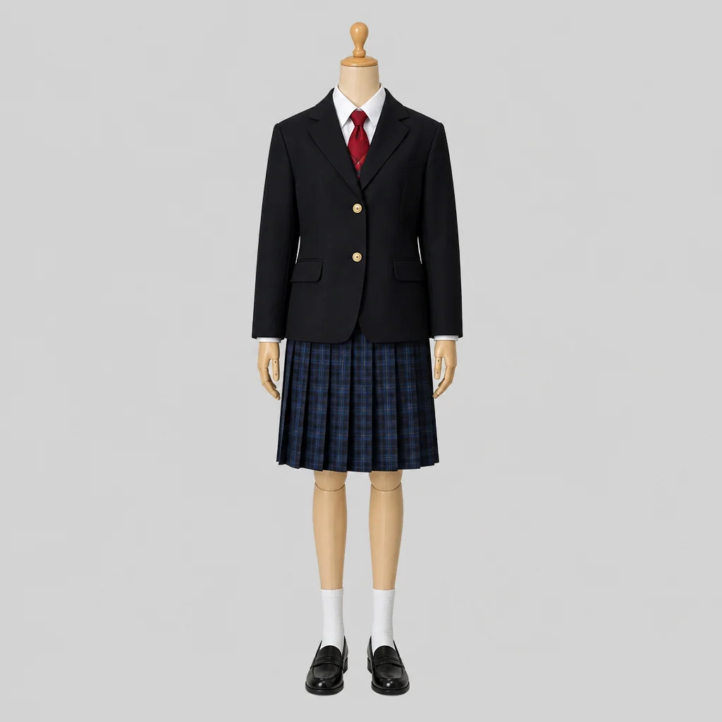 皆美が丘女子高校の女子の制服のイメージ