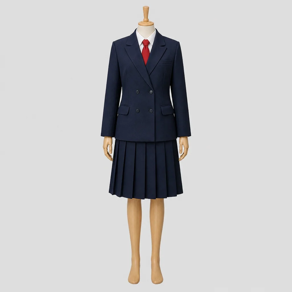 出雲商業高校の制服のイメージ