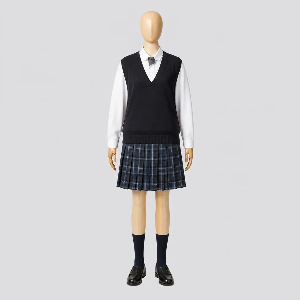邇摩高校の制服のイメージ