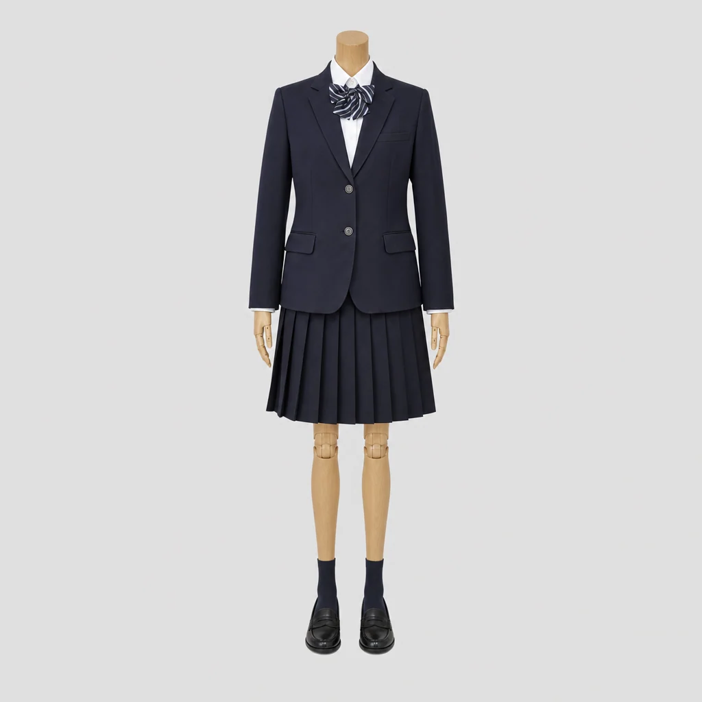 江津高校の制服のイメージ