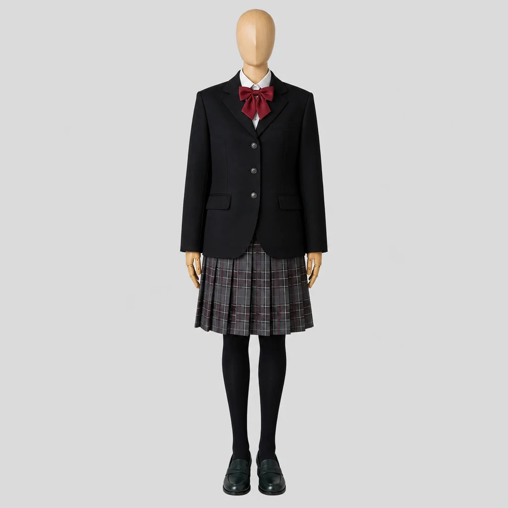 津山工業高校の制服のイメージ