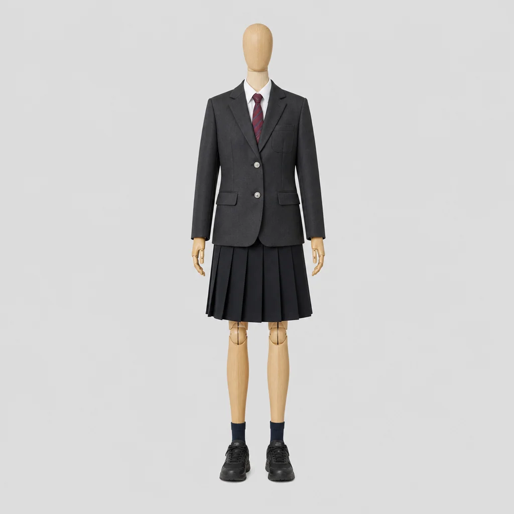 笠岡工業高校の女子の制服のイメージ