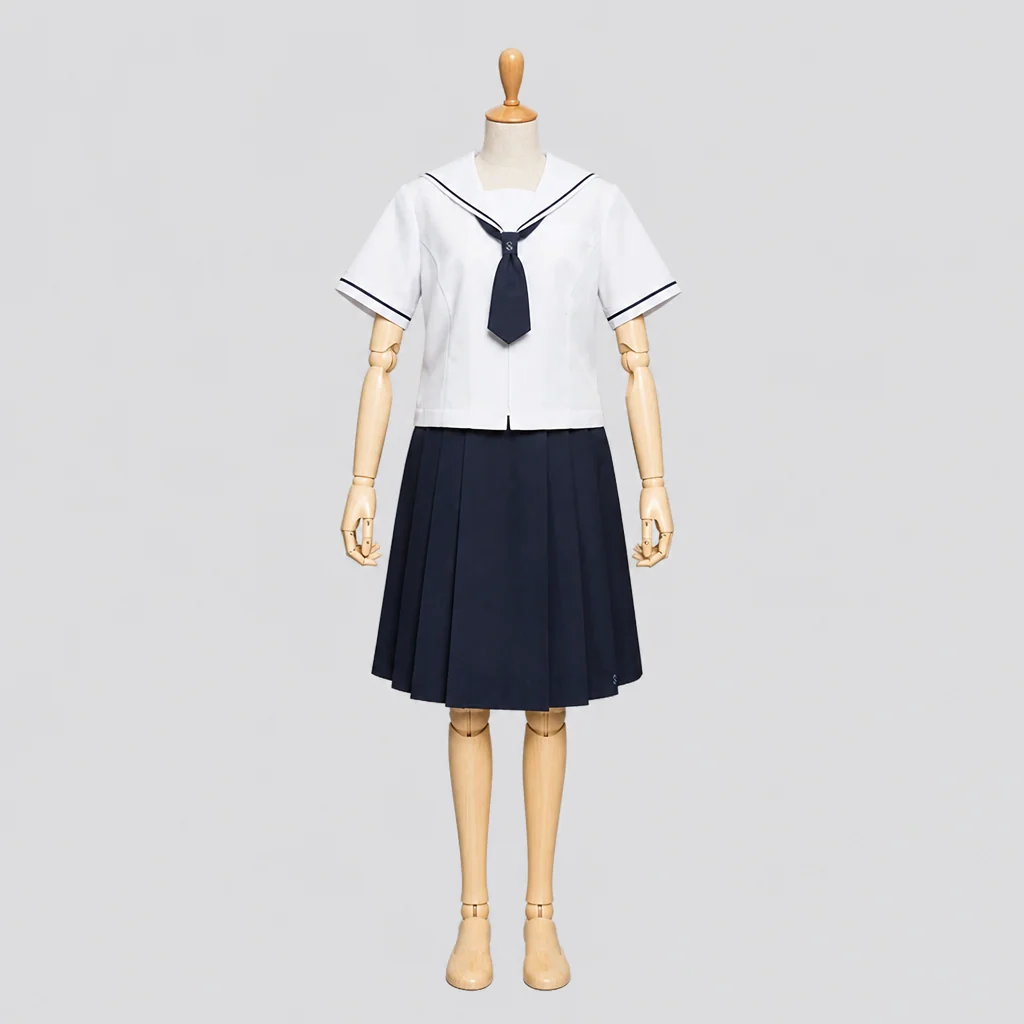 総社高校の女子の制服のイメージ