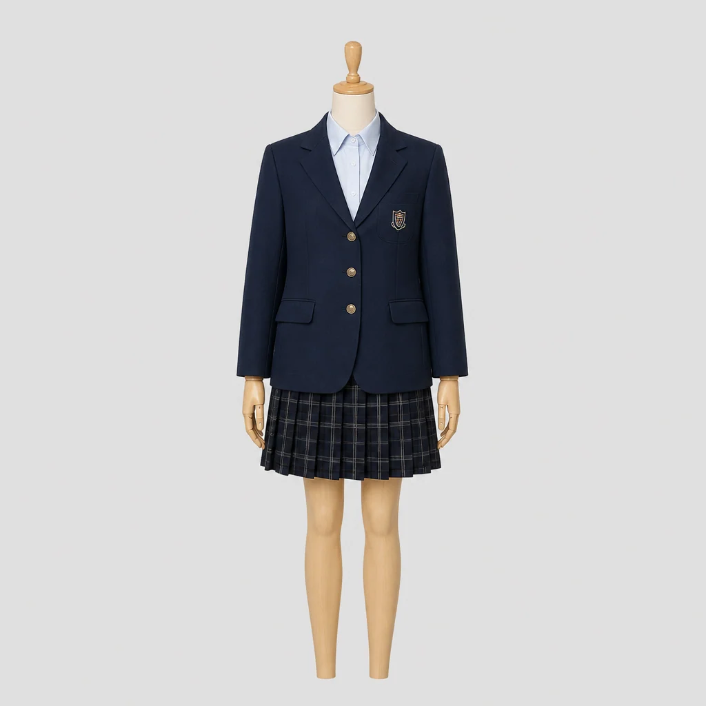 和気閑谷高校の制服のイメージ