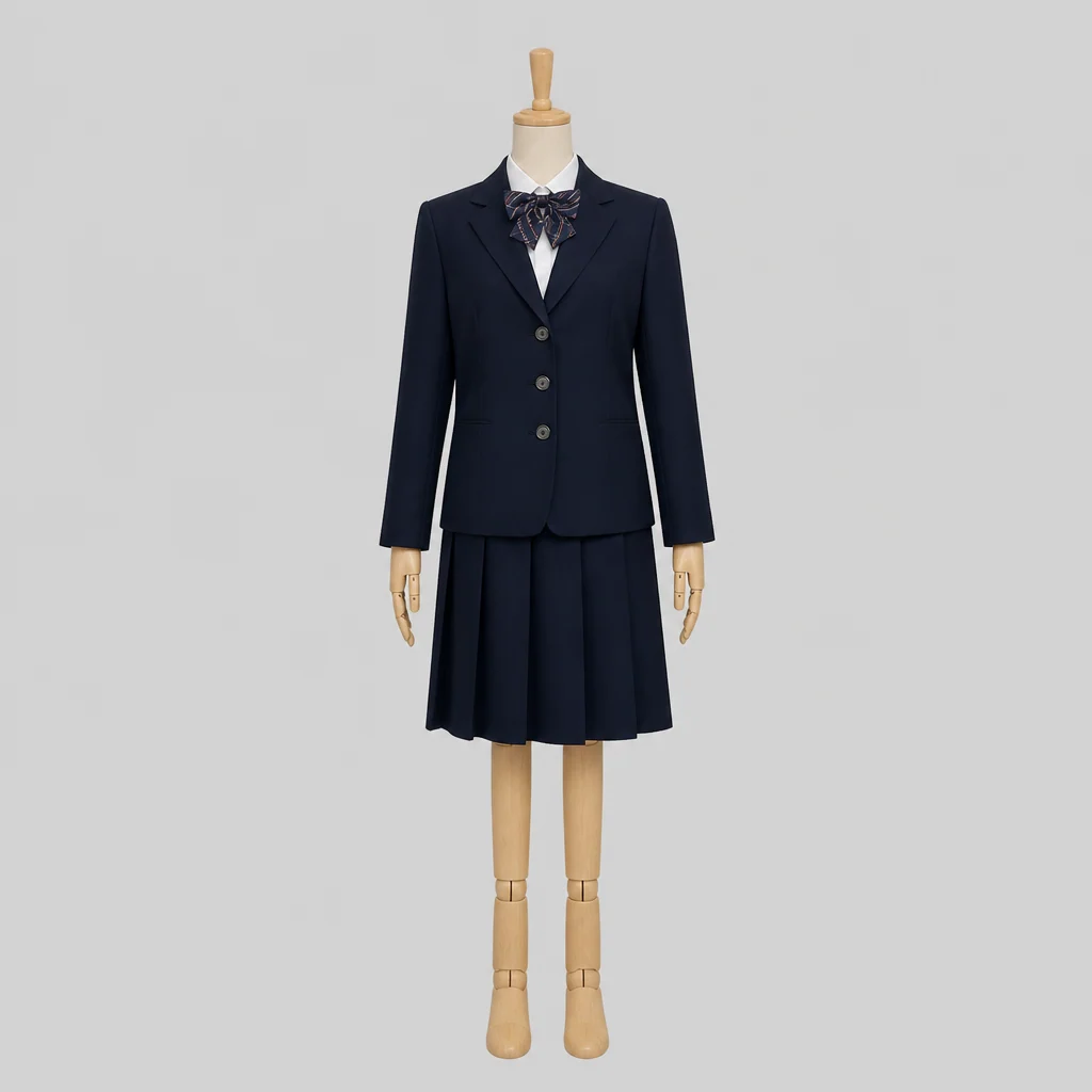 興譲館高校の制服のイメージ