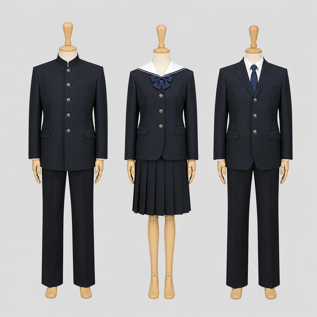 向原高校の制服のイメージ