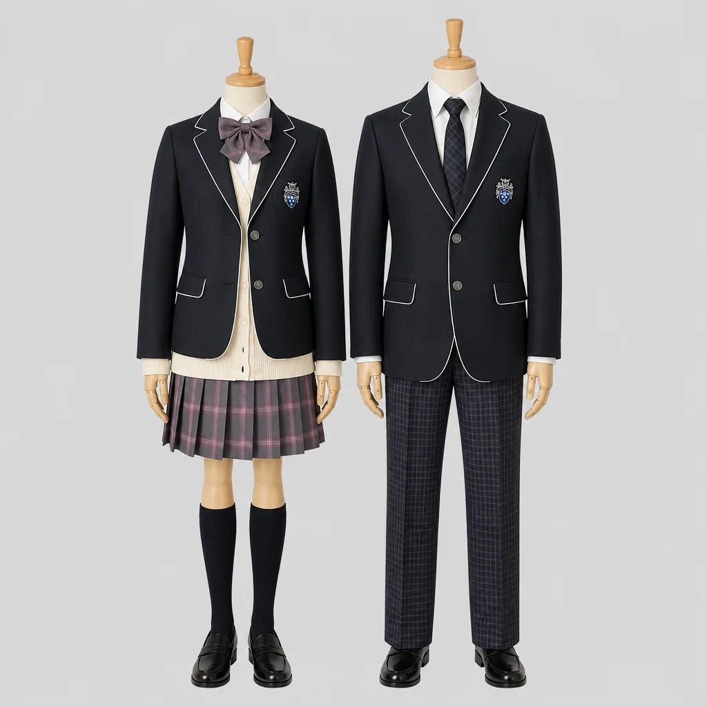 豊田高校の制服のイメージ