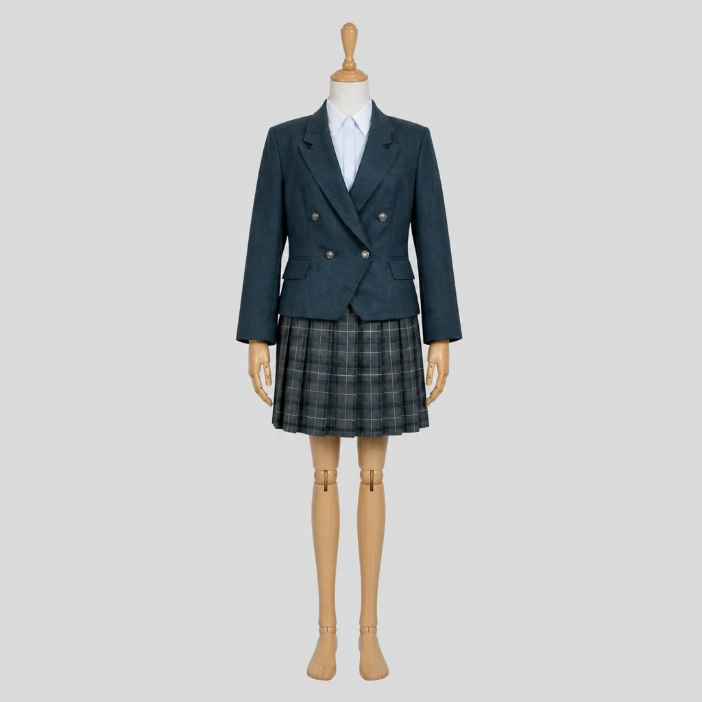 呉商業高校の女子の制服のイメージ