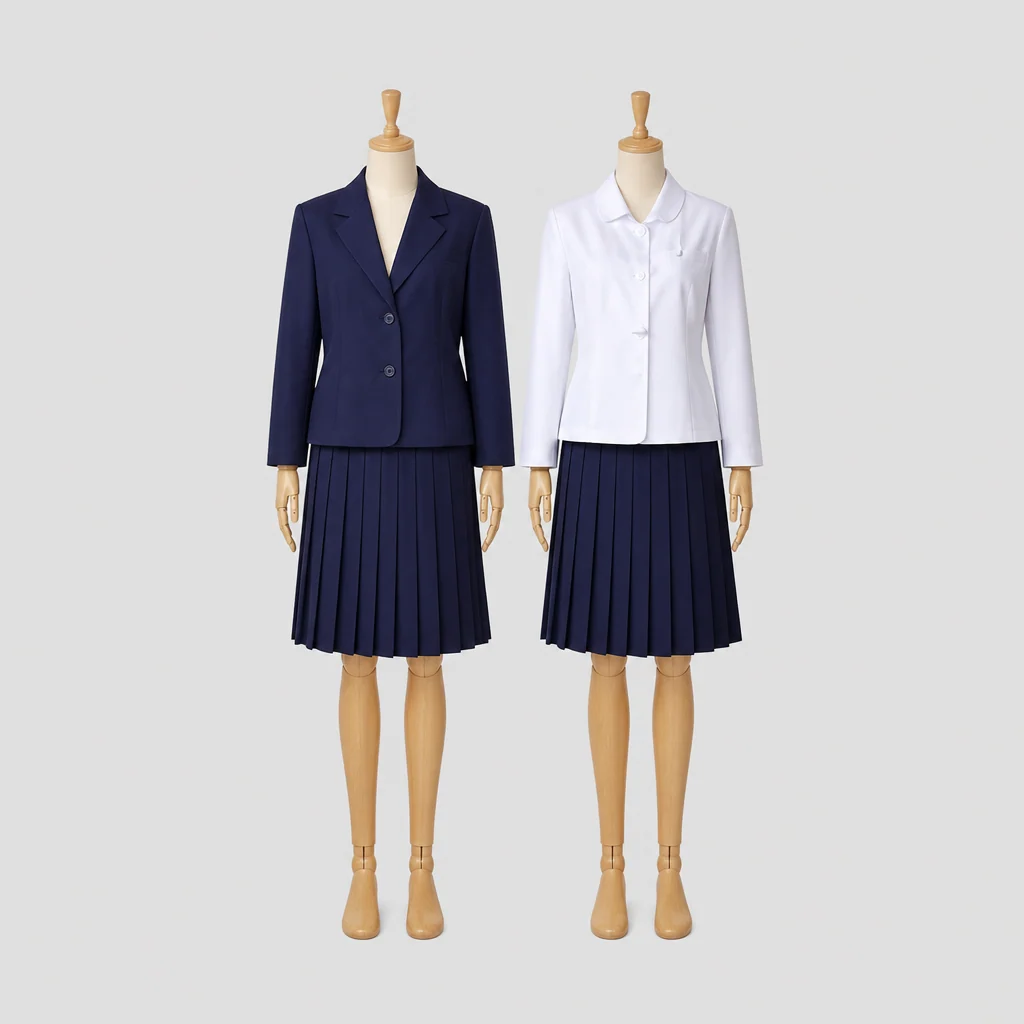 下関西高校の制服のイメージ