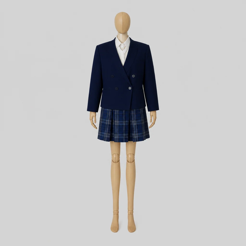 柳井商工高校の制服のイメージ