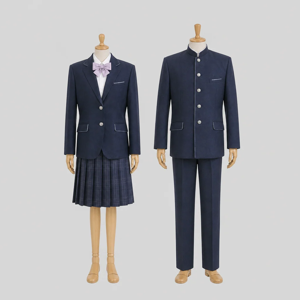 徳山商工高校の制服のイメージ