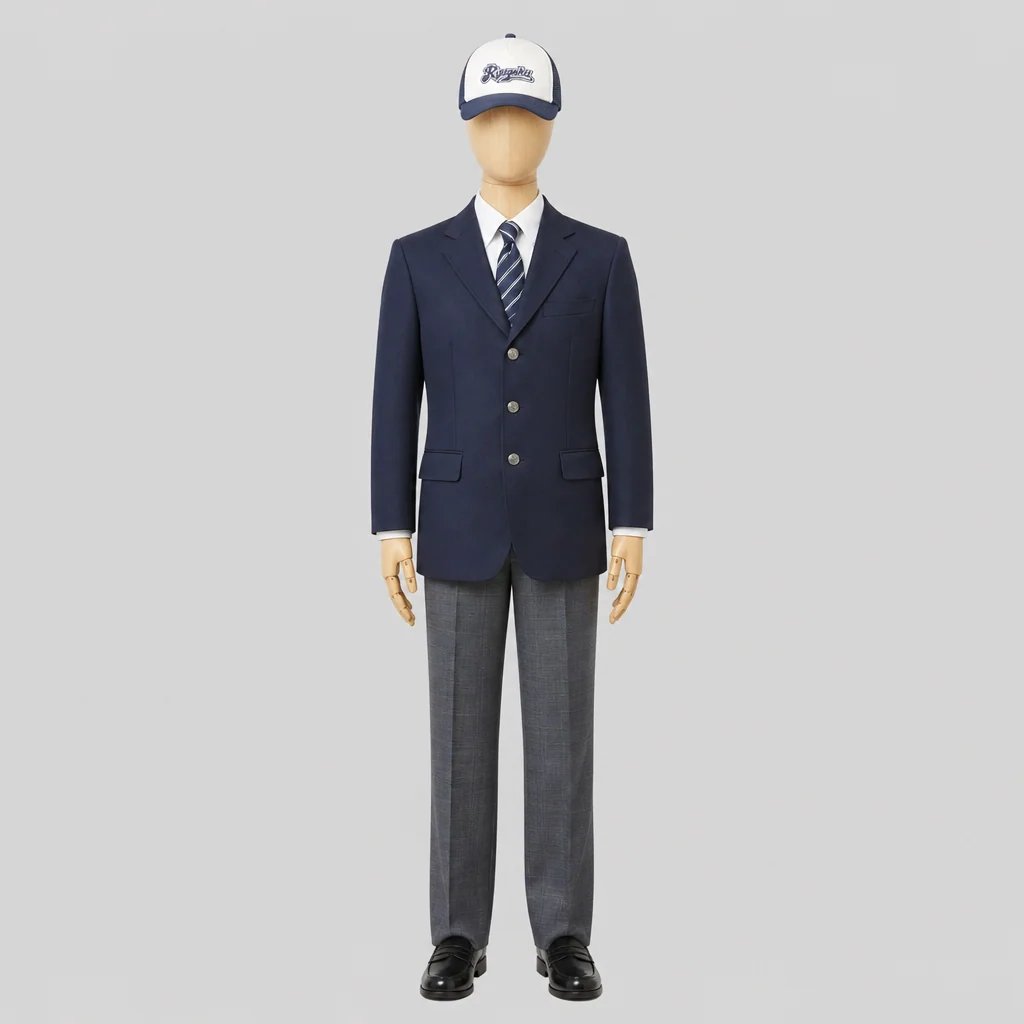 柳井学園高校の制服のイメージ
