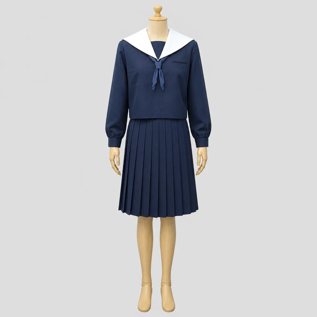 小松島高校の制服のイメージ