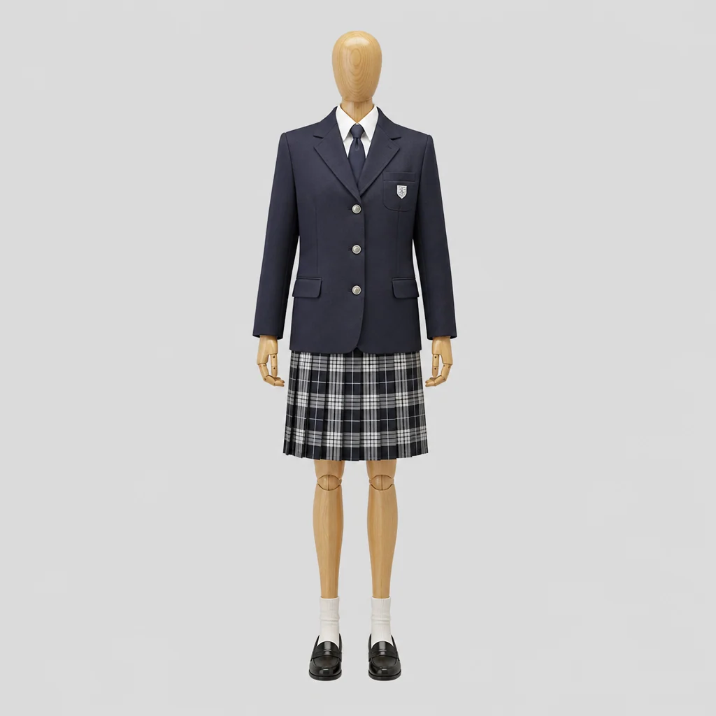 生光学園高校の女子の制服のイメージ