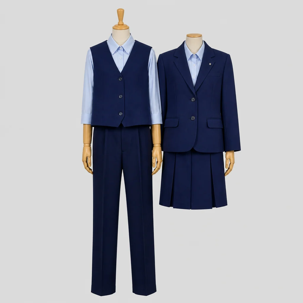 高松南高校の制服のイメージ