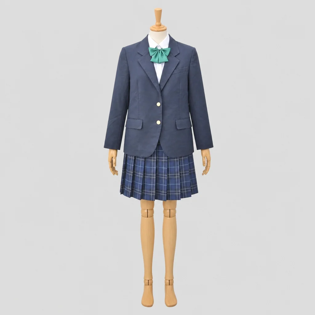 飯山高校の制服のイメージ
