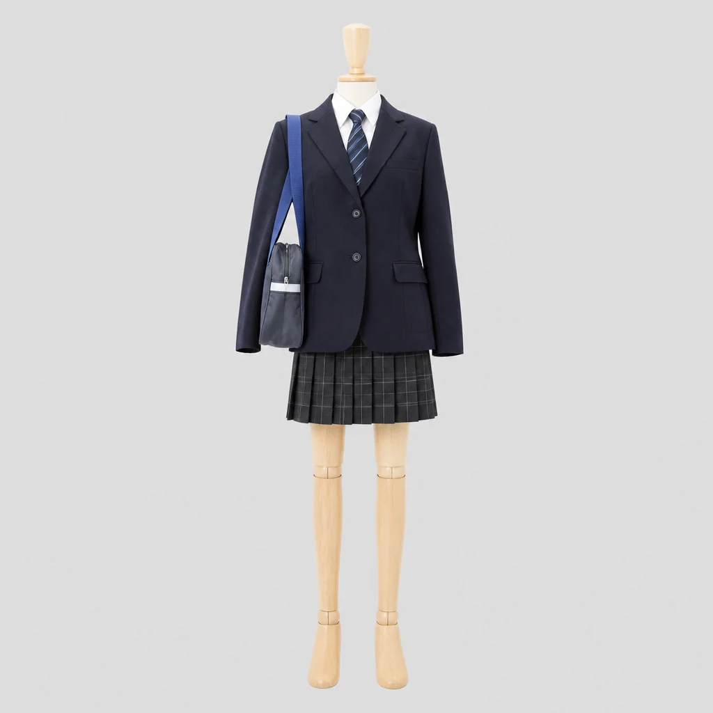 善通寺第一高校の制服のイメージ