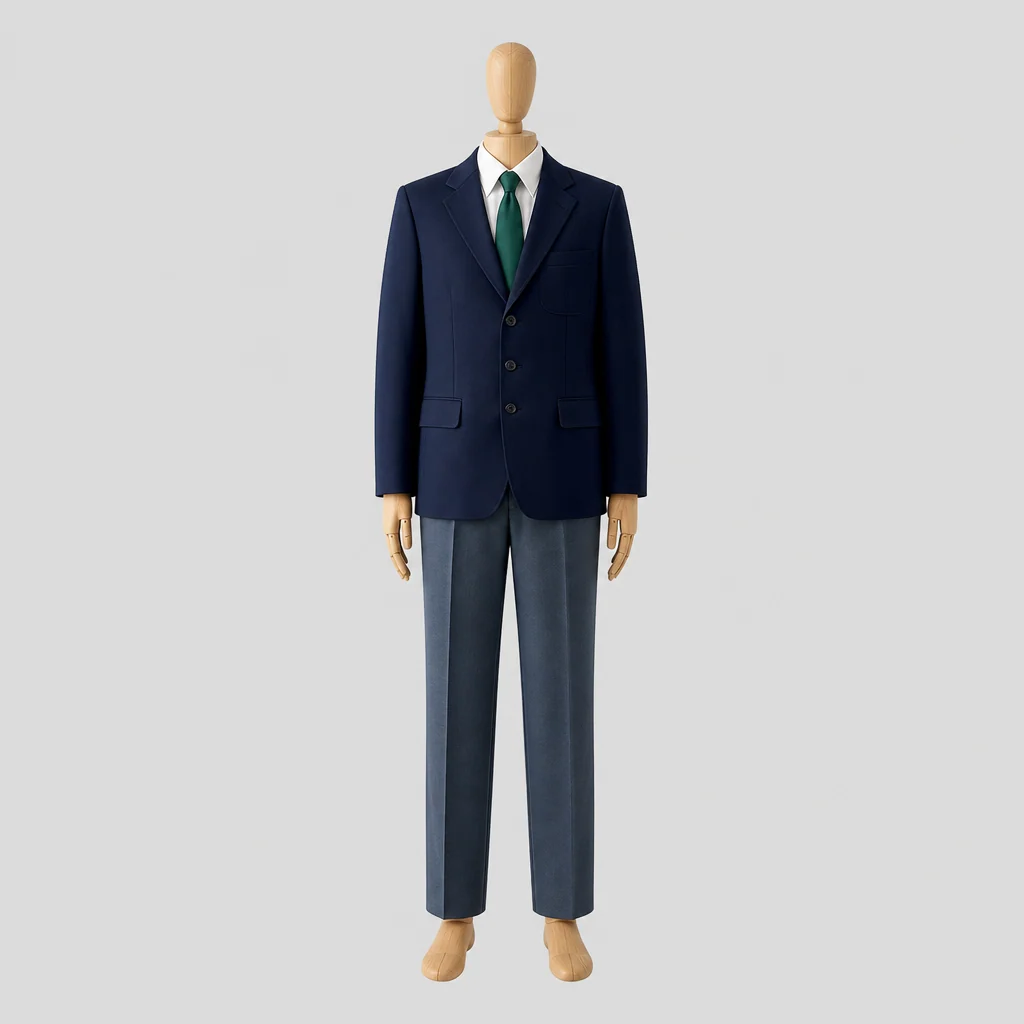 津田高校の制服のイメージ