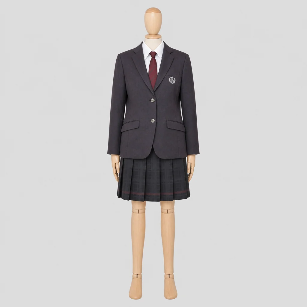 松山北高校の制服のイメージ