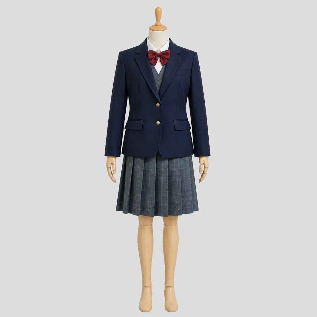丹原高校の女子の制服のイメージ