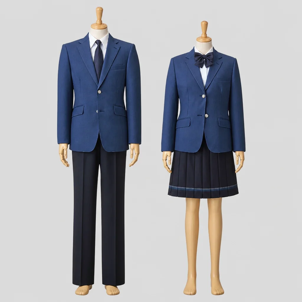北宇和高校の制服のイメージ