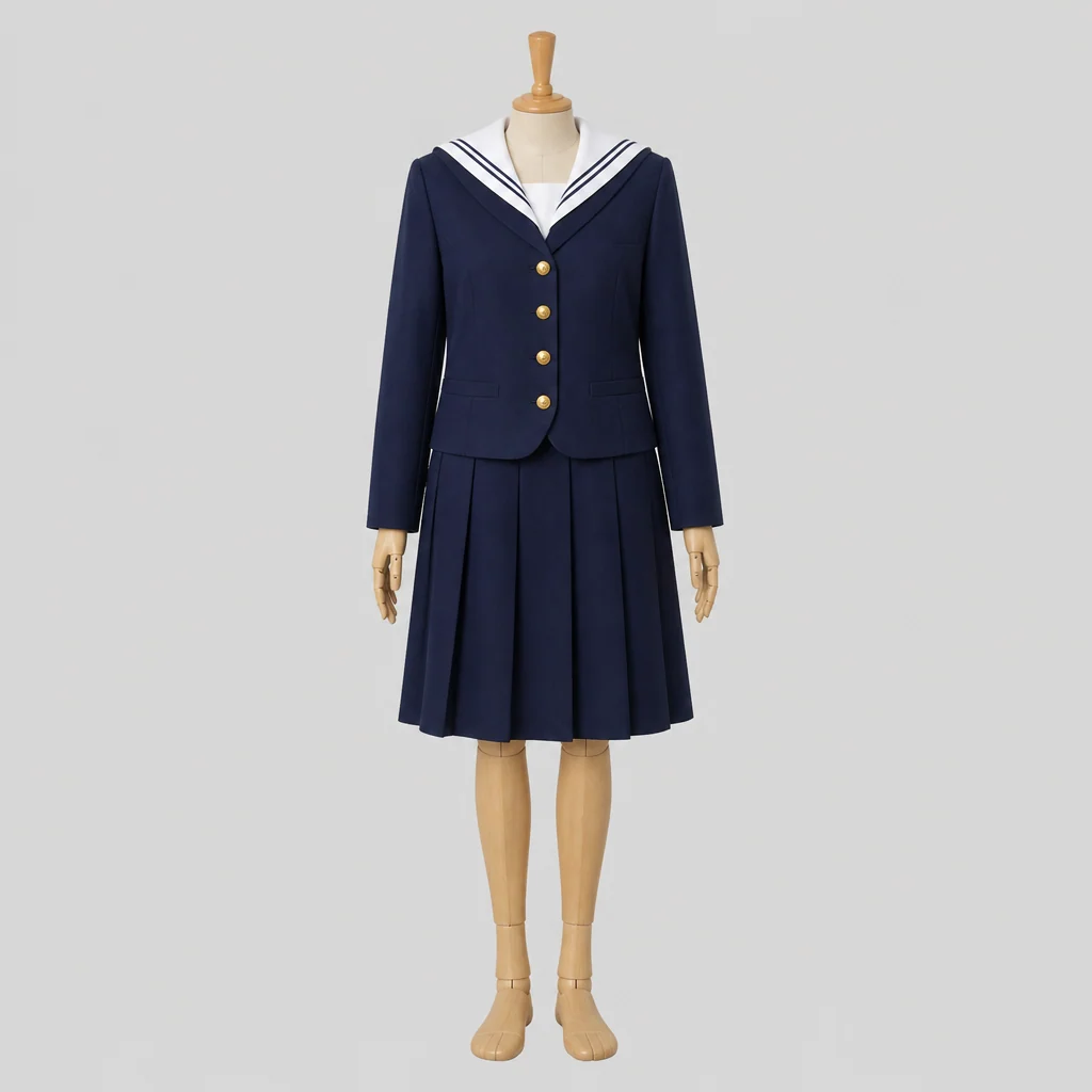 松山東雲高校の制服のイメージ