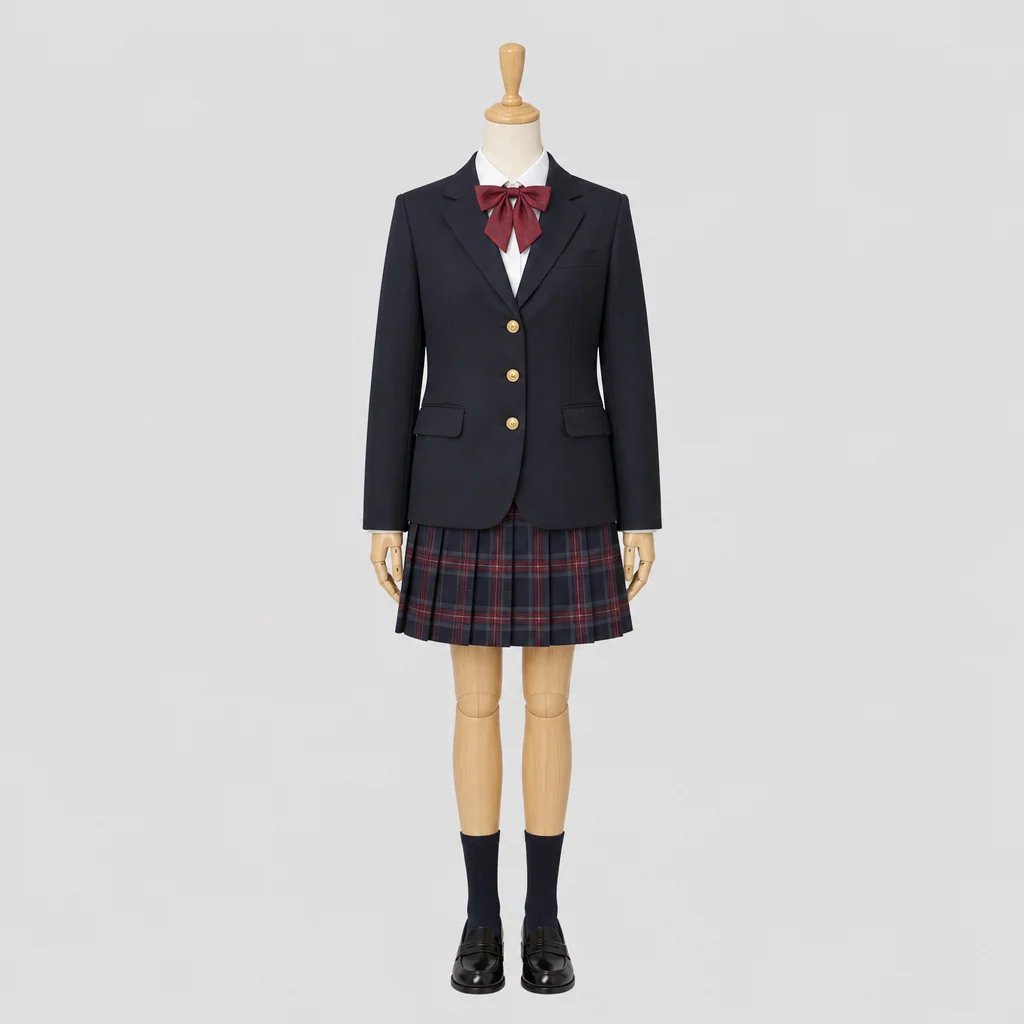 ひびき高校の制服のイメージ