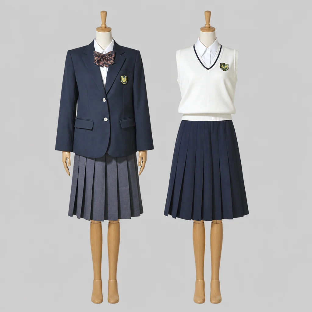 折尾高校の制服のイメージ