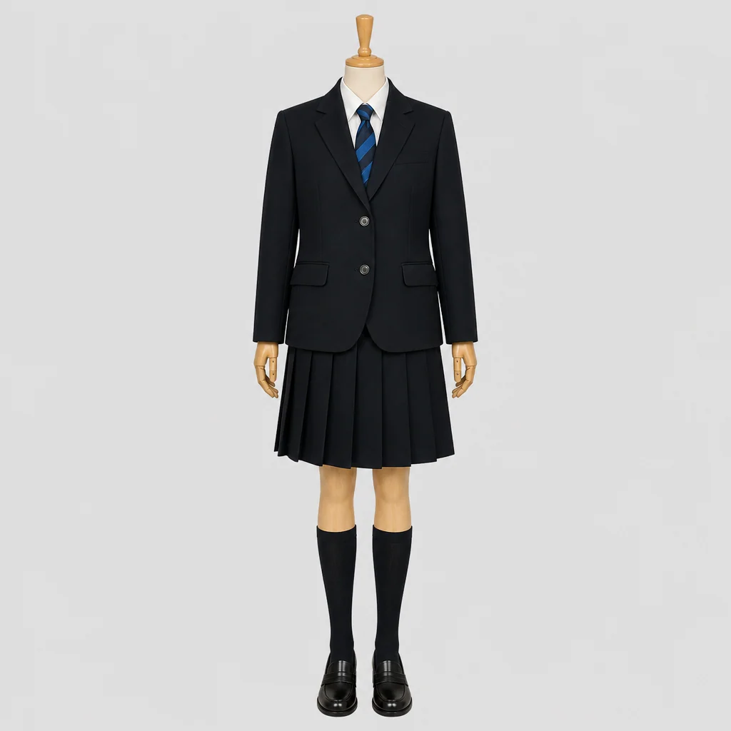 福翔高校の女子の制服のイメージ