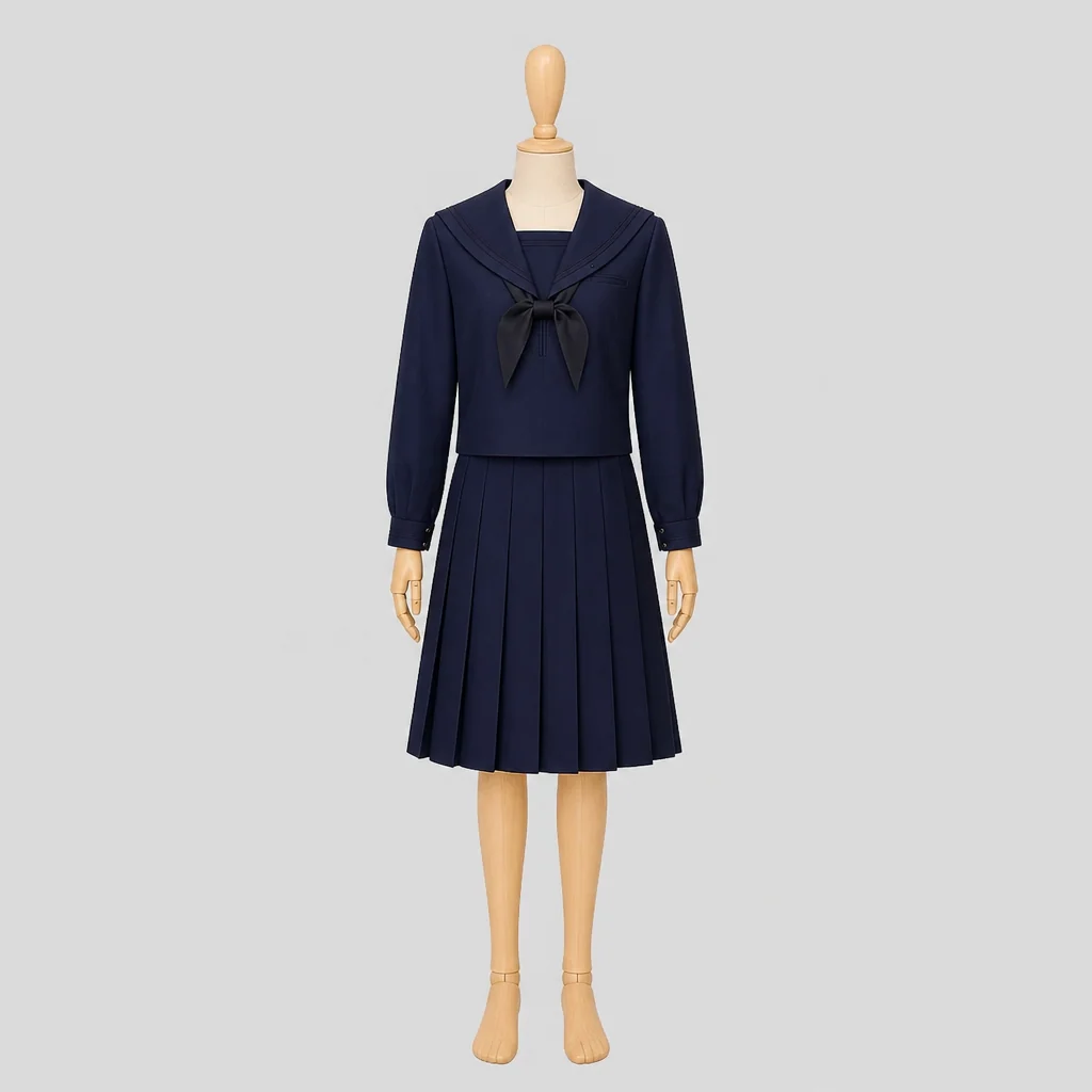 三池高校の制服のイメージ