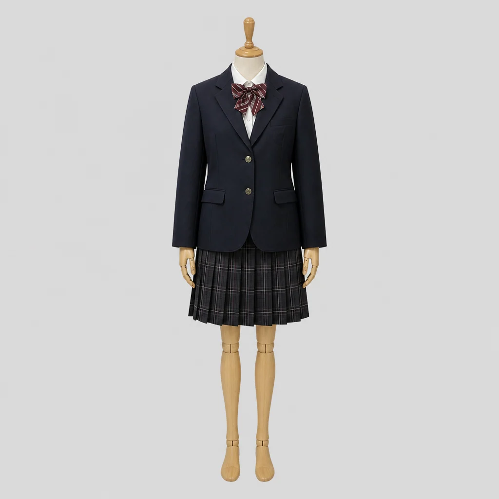 三井高校の制服のイメージ