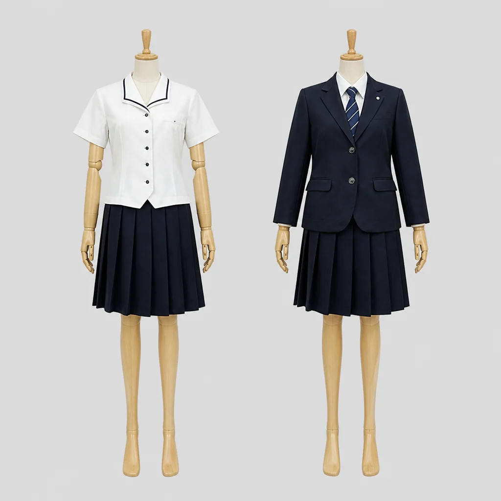 武蔵台高校の制服のイメージ