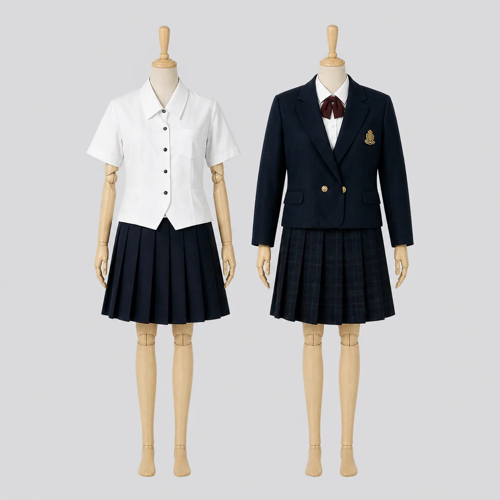 筑紫中央高校の制服のイメージ