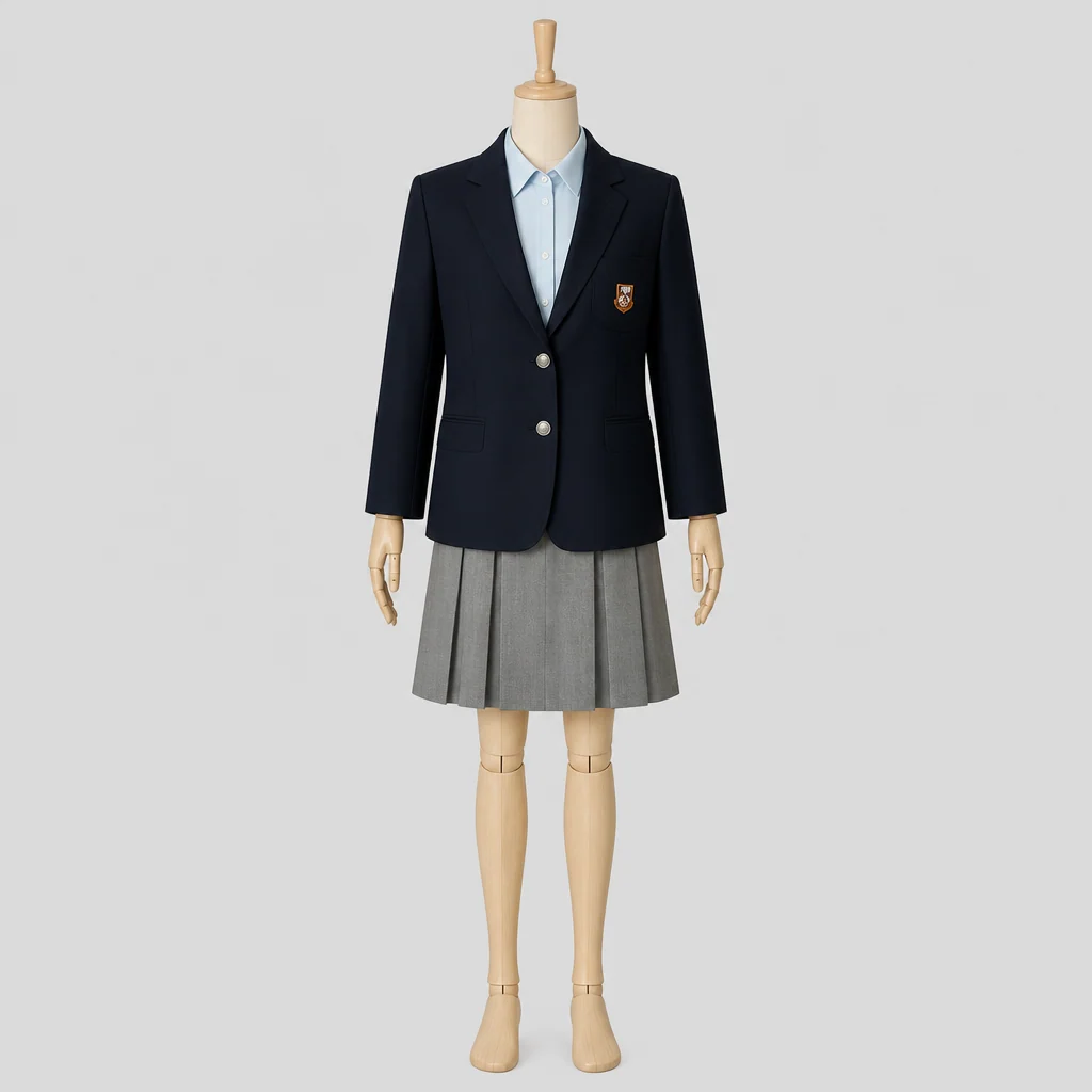 玄界高校の制服のイメージ
