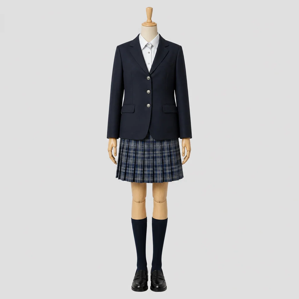遠賀高校の制服のイメージ