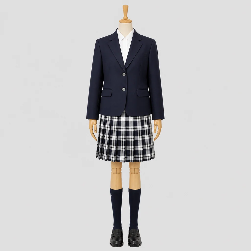 豊国学園高校の制服のイメージ
