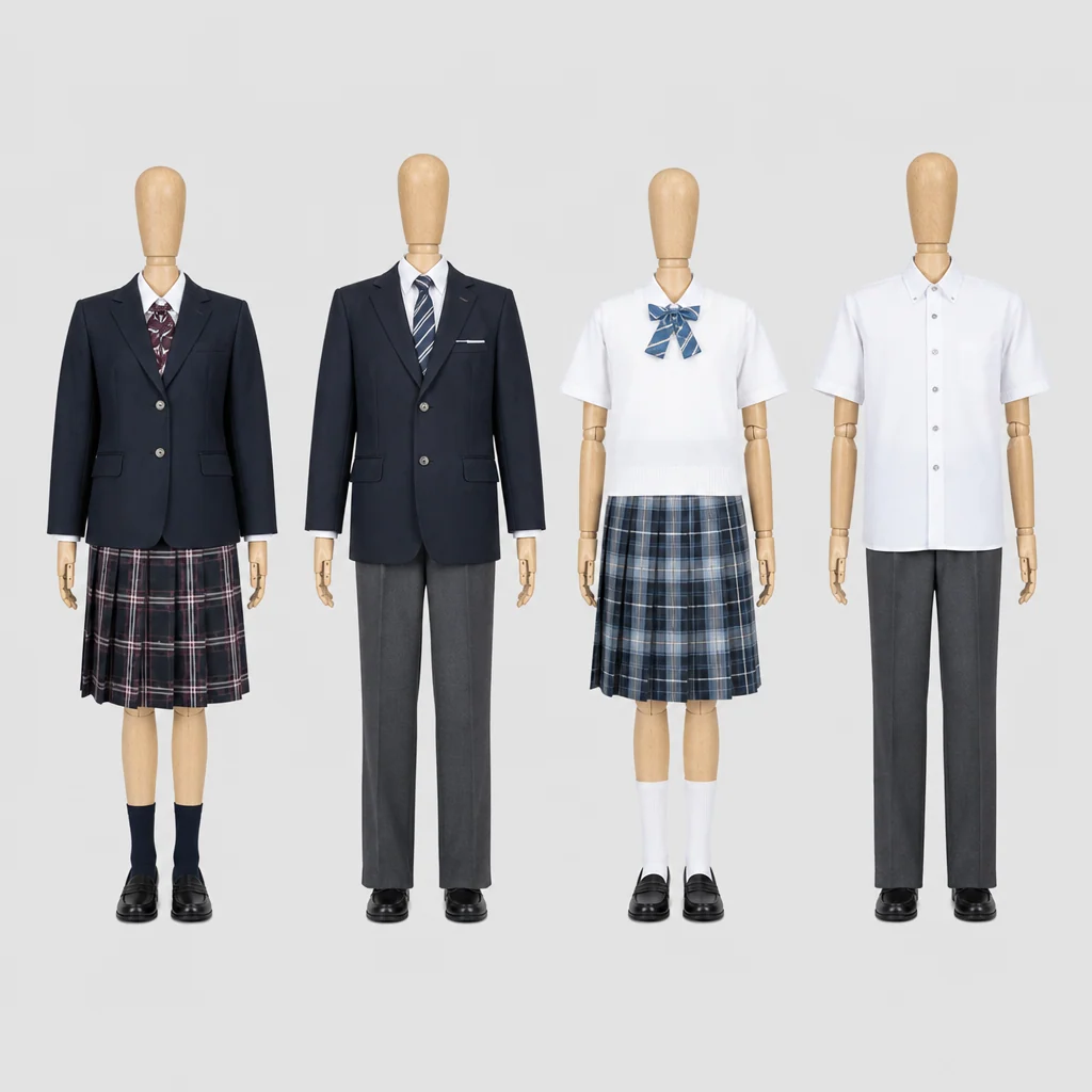 高稜高校の制服のイメージ