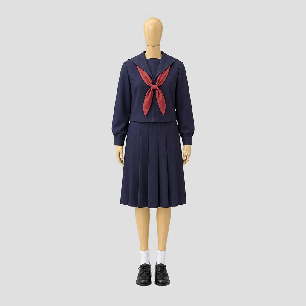 西南女学院高校の制服のイメージ