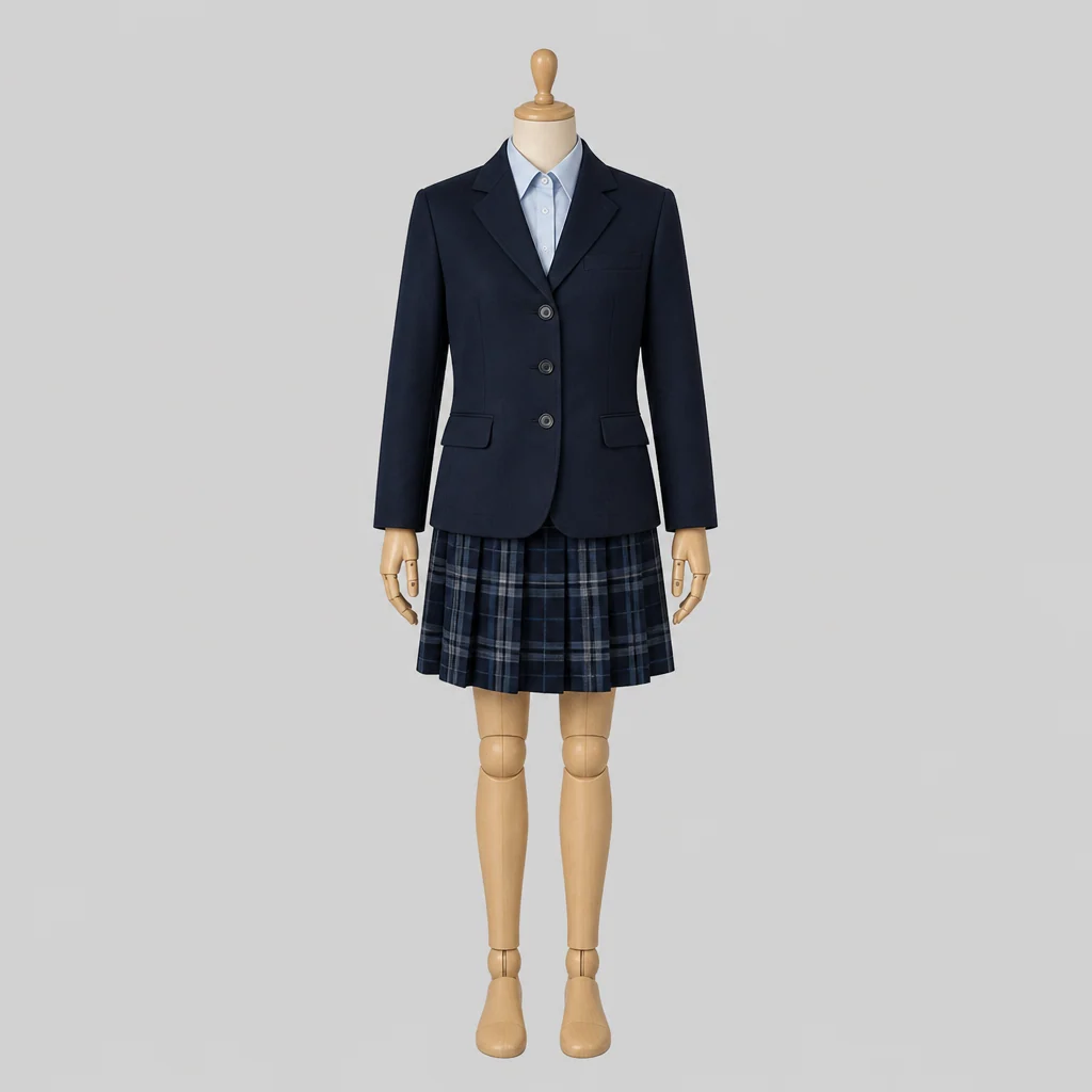 自由ケ丘高校の女子の制服のイメージ