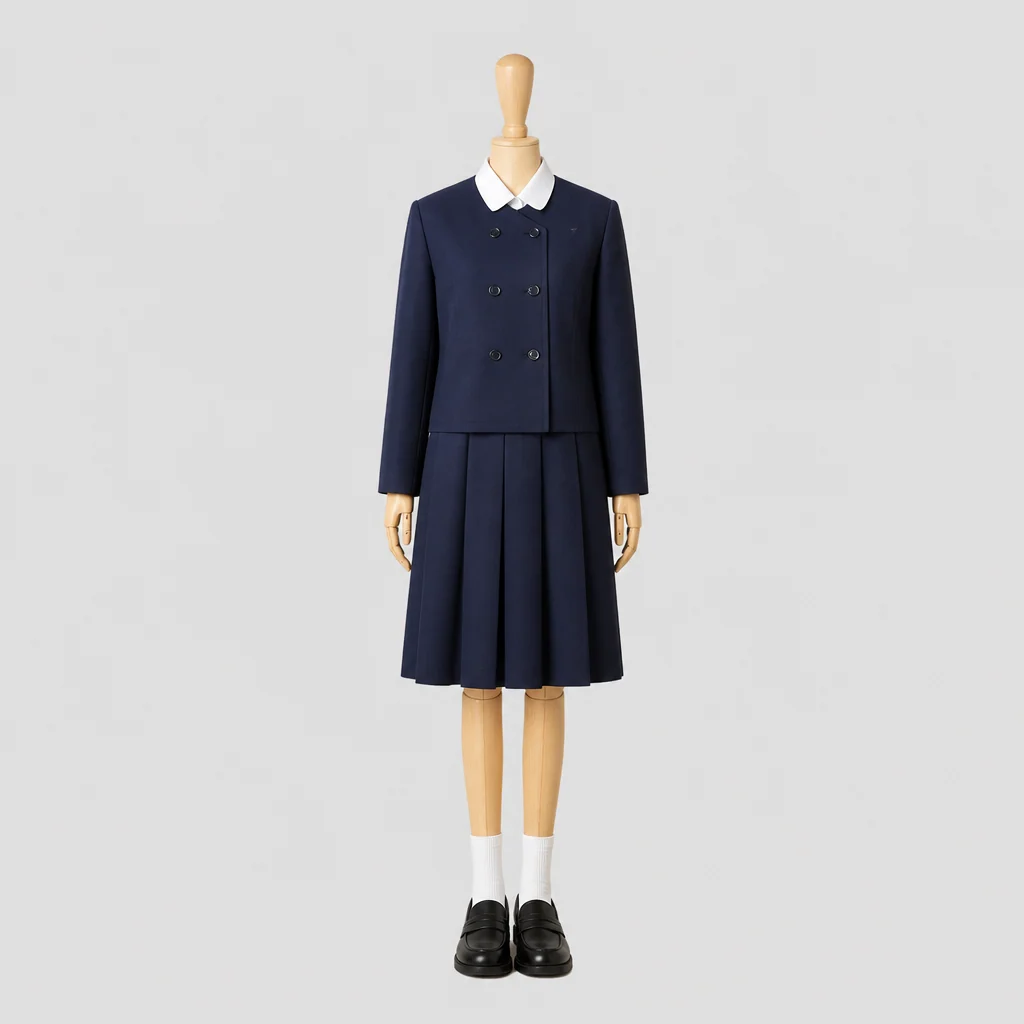 福岡雙葉高校の制服のイメージ