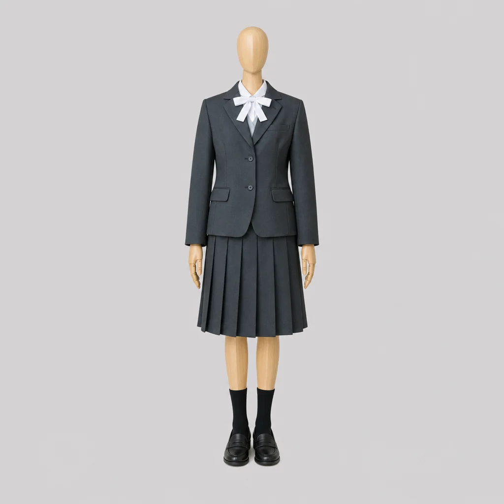 福岡海星女子学院高校の制服のイメージ