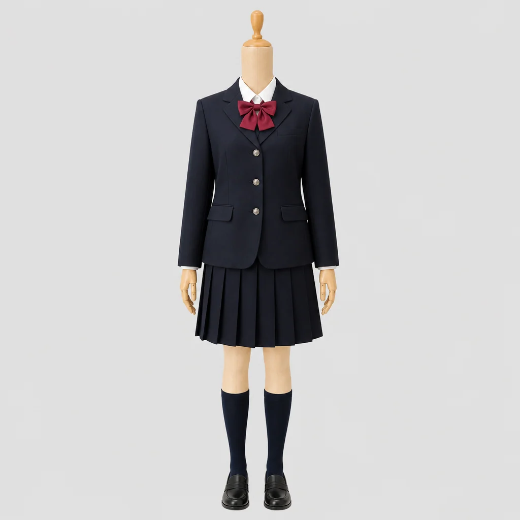 大牟田高校の制服のイメージ